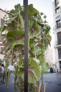 Arte floral al corpus 2013 Valencia