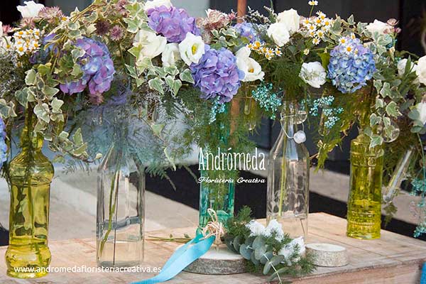 Ramo de novia campestre