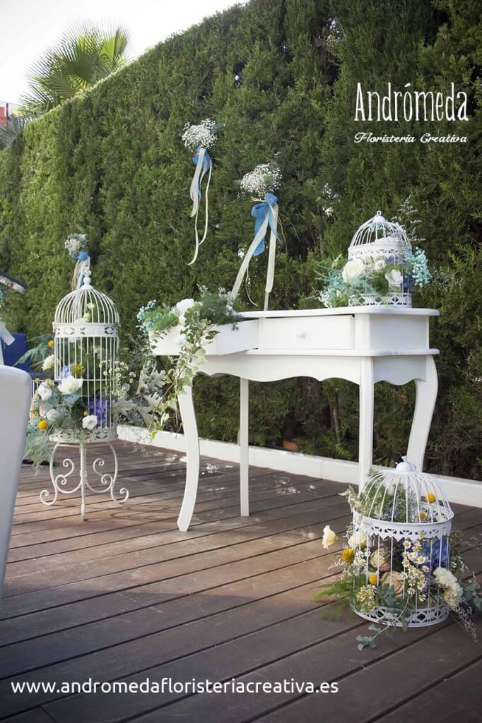 Boda vintage ceremonia