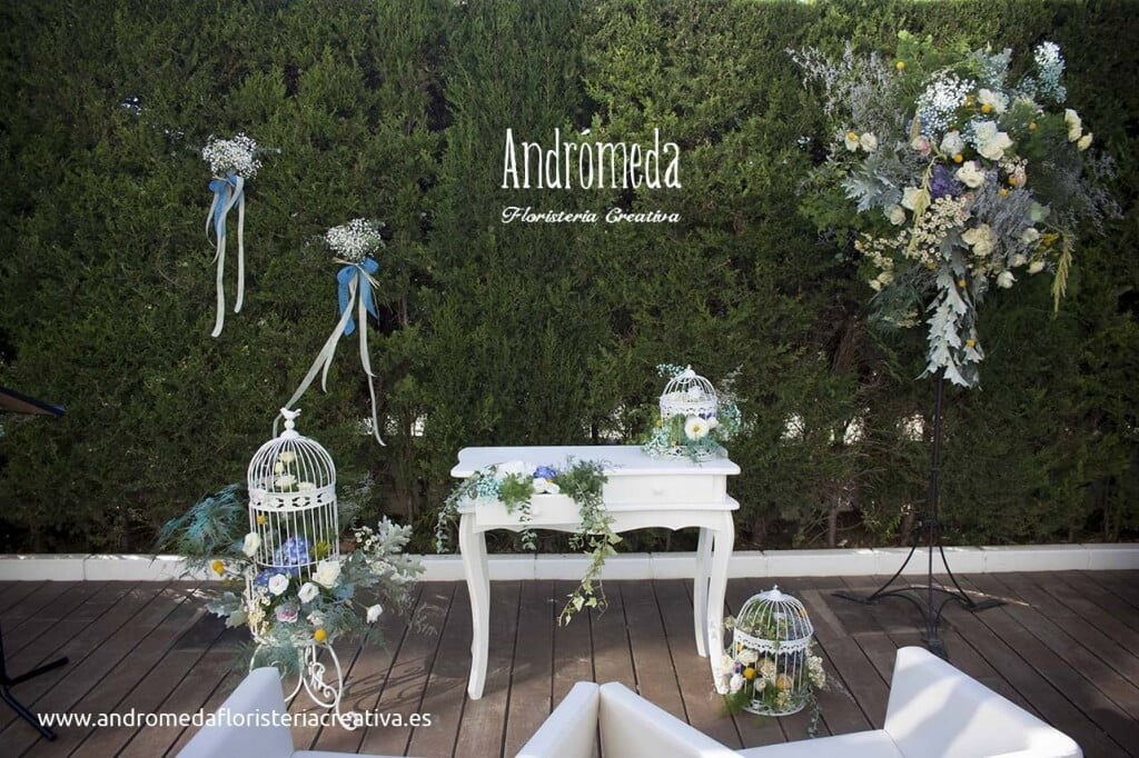 Decoración de bodas vintage