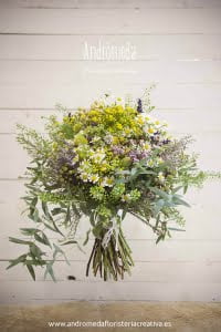 Bouquet de novia silvestre