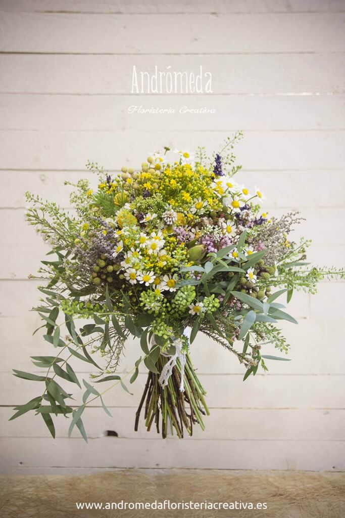 Bouquet de novia silvestre