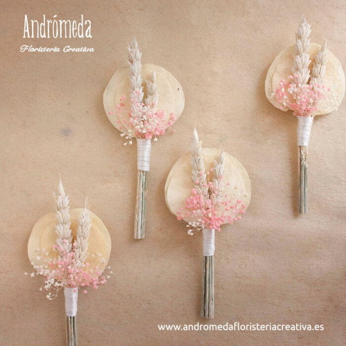 prendido boutonniere de trigo