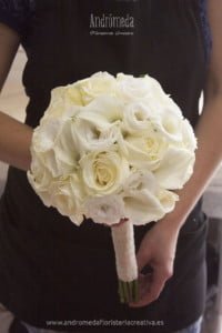 ramo de novia elegante