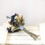 very blue ramo de novia