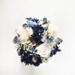 very blue ramo de novia