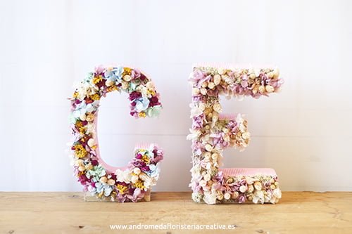letra de flores